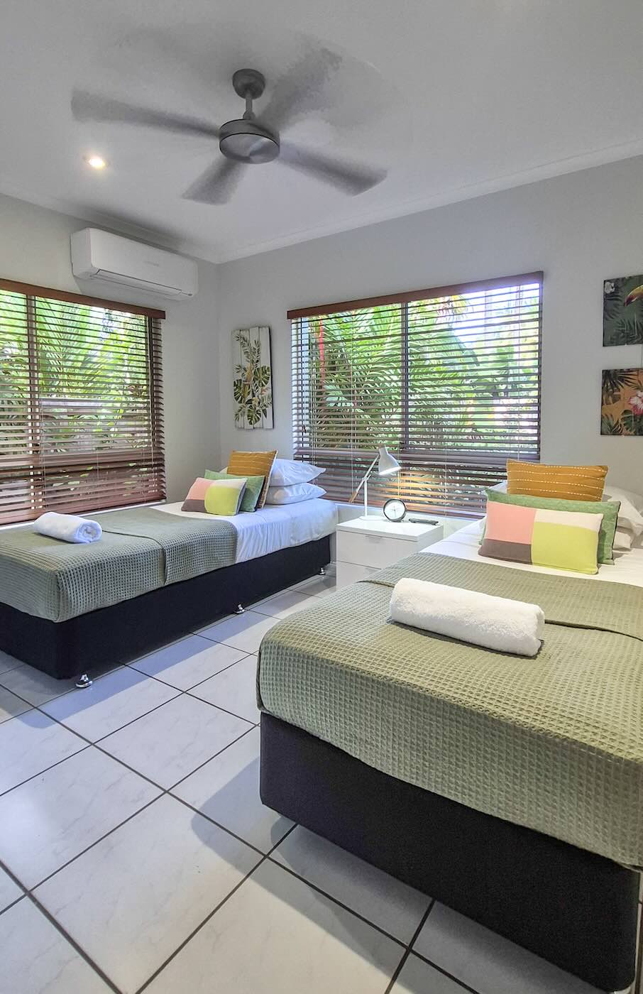 Executive Retreats Port Douglas Sandwater Twin Bedroom 2