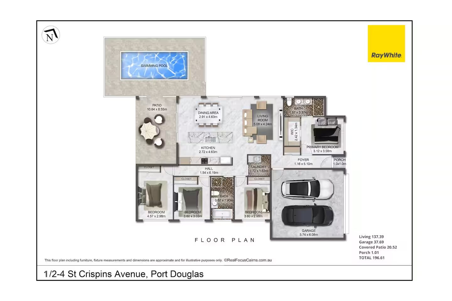 Executive Retreats Villa 1 St Crispins Floorplan.
